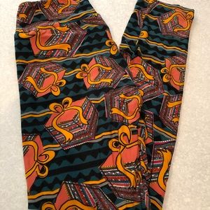 Lularoe Christmas Holiday Leggings One Size